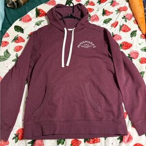 Source Unknown Burgundy Hoodie Sweater
